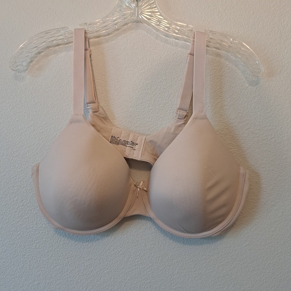 Bali Passion for‎ Comfort Underwire Bra 40C Nude Beige Full Coverage 0082/0082X
